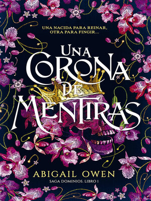cover image of Una corona de mentiras